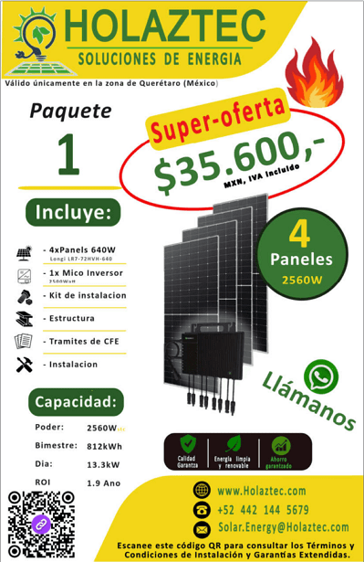 Promo solar ongrid kid installed and comisioned